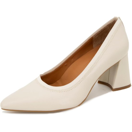  Women’s Dionne Pump, Stone, 7.5