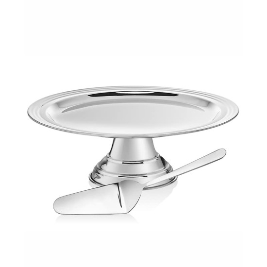  97607 13 x 13 x 5 in. Revere Cake Stand with Serving Set