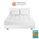  Breathewell Asthma & Allergy Friendly Mattress Pad, White, Queen