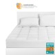  Breathewell Asthma & Allergy Friendly Mattress Pad, White, Queen