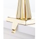  Shine Bright Gold-Tone Tree Stocking Holder,9.5″H