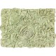  Bell Flower Collection 100% Cotton Tufted Bath Rugs, 17″ x 24″, Green