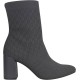  Vyra Women’s Stretch Knit Ankle Boots, 8.5, Grey