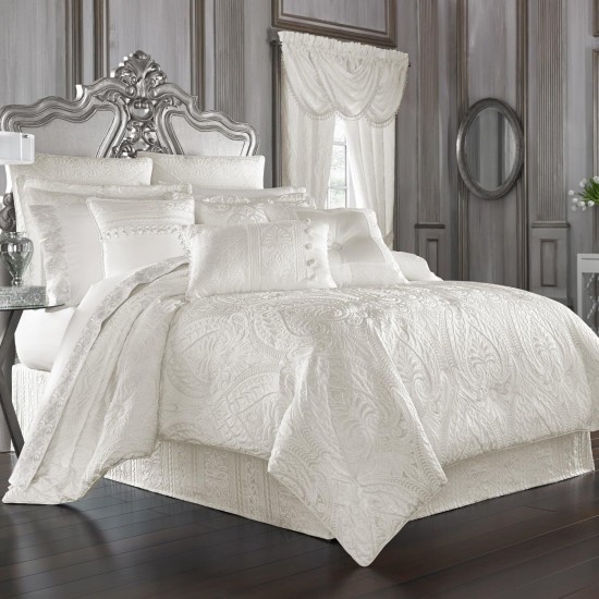  Bianco 4-Pc. Comforter Set, California King, White