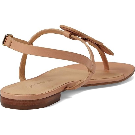  Women’s Worth Slip-On T-Strap Slingback Sandals, Toast, 8.5