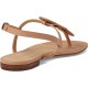  Women’s Worth Slip-On T-Strap Slingback Sandals, Toast, 8.5