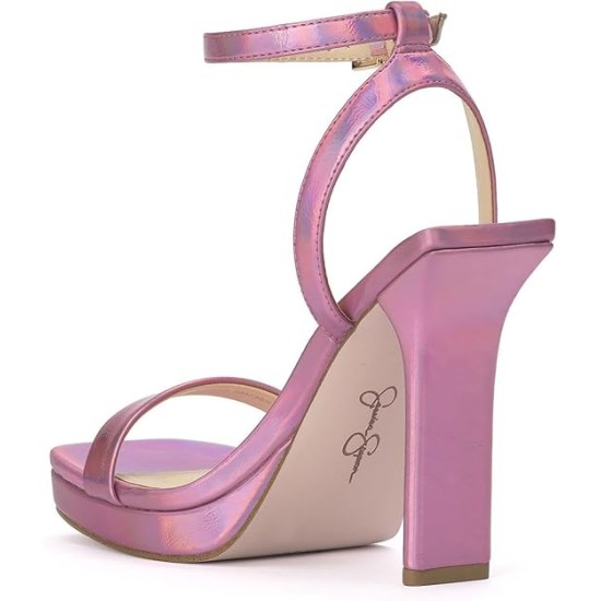  Womens Adonia Iridescent Heels, Pink, 9.5M