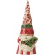  Tall Gnome with Holly Figurine – Multi