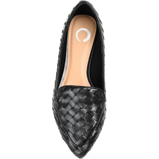  Women’s Misty Woven Loafer, Black, 9.5M