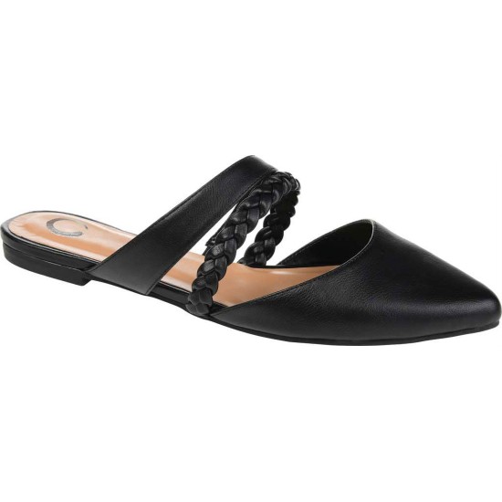  Women’s Olivea Loafer Flat, Black, 8.5M