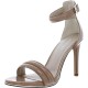  womens Brooke Ankle Strap Heeled Sandal, Buff, 7.5 US