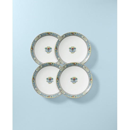  893654 Autumn White 4-Piece Dinner Plate Set