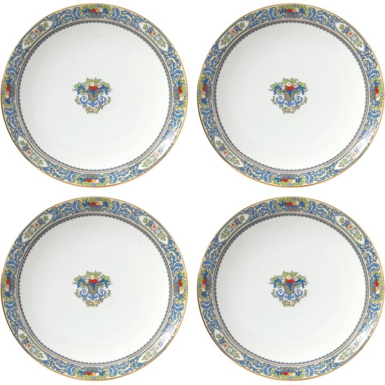  893654 Autumn White 4-Piece Dinner Plate Set