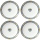  893654 Autumn White 4-Piece Dinner Plate Set