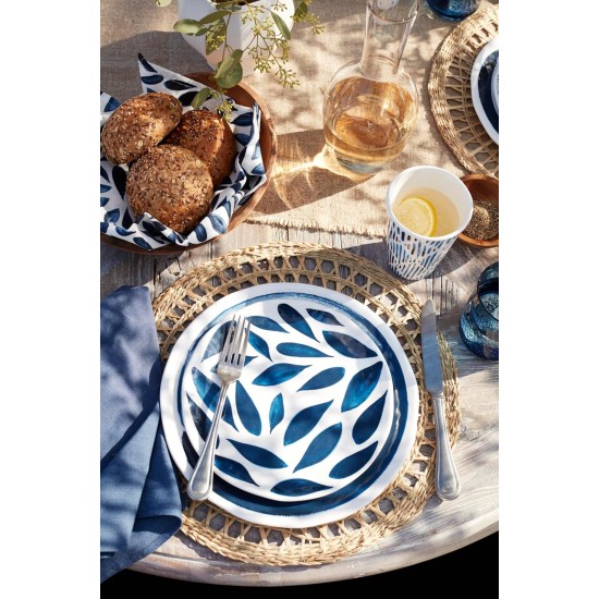  Blue Bay Melamine 20-Piece Dinnerware Set, Service for 4