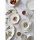  French Perle 4-Piece Place Setting, White