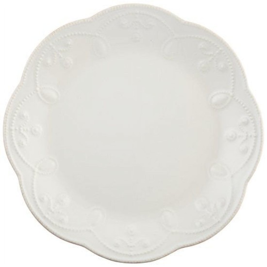  French Perle 4-Piece Place Setting, White