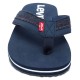 Levi’s Men’s Wordmark Slip-On Thong Sandals Men’s Shoes, Navy, 13M