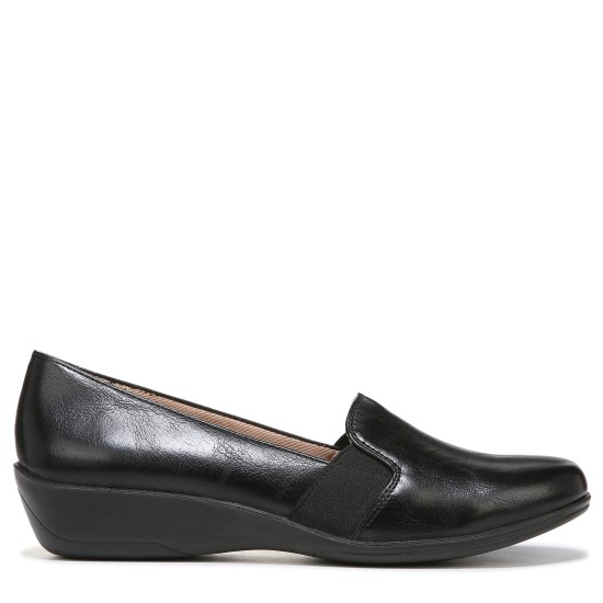  Isabelle Slip-on Loafers Women’s Shoes, Black, 8.5M