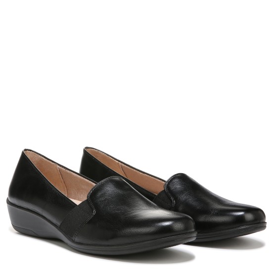  Isabelle Slip-on Loafers Women’s Shoes, Black, 8.5M