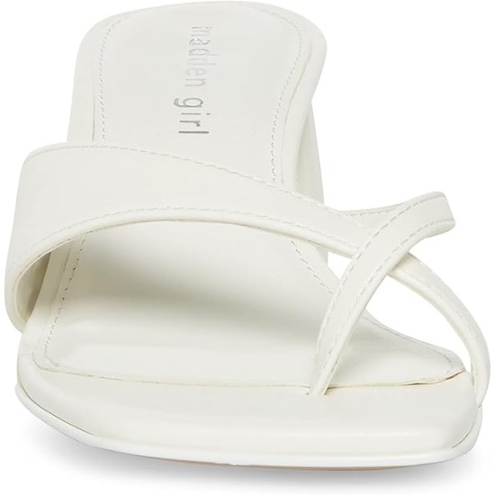  Women’s Cherrie Heeled Sandal, White Paris, 9.5