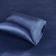  Essentials Satin 6-Pc. Sheet Set, Queen Bedding, Navy, Queen