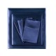  Essentials Satin 6-Pc. Sheet Set, Queen Bedding, Navy, Queen