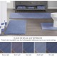  Signature Marshmallow Bath Rug, 24″ x 72″ Bedding, Navy