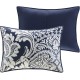  Vienna 6-Pc. Duvet Cover Set, Full/Queen Bedding, Indigo