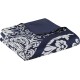  Vienna 6-Pc. Duvet Cover Set, Full/Queen Bedding, Indigo