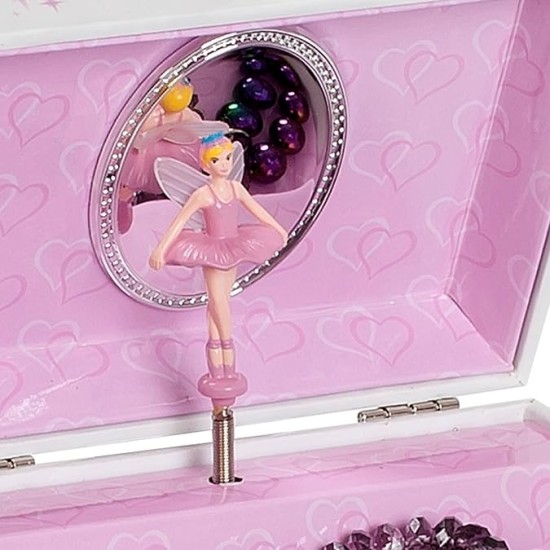 Mele & Co. Ashley Girl’s Musical Fairy Jewelry Box, Pink