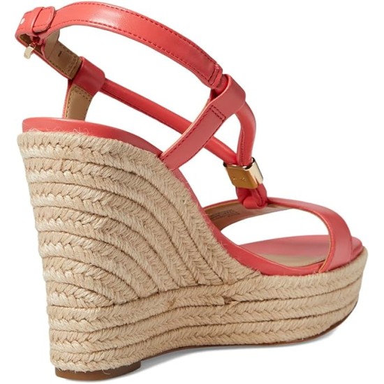  Annie Wedge Optic Sandal, Dahlia, 10 M