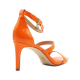  Koda Ankle Strap Sandal, Apricot, 9.5M