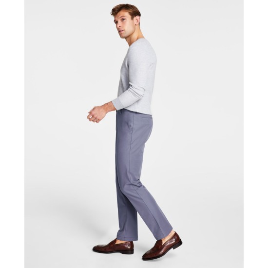  Men’s Pattern Classic Fit Pants, Ash Blue, 32×32