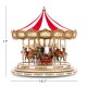  Regal 17″ Carousel Table Decor, Red (B086WR1HFT)