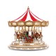  Regal 17″ Carousel Table Decor, Red (B086WR1HFT)