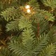  4.5′ Feel Real(R) Natural Fraser Slim Hinged Tree with 300 Clear Lights, Green