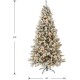  6.5 ft. Snowy Mixed Pine Tree with Clear Lights, Green