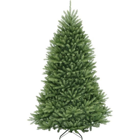  Artificial Full Christmas Tree, Green, Dunhill Fir, Includes Stand, 6.5 Feet