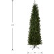  Artificial Slim Christmas Tree, Green, Kingswood Fir, Includes Stand, 9 Feet