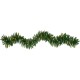  9ft. Christmas Pine Artificial Garland with 50 Warm White LEDs Lights, Green