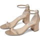  Barby Ankle Strap Sandal, Blush Taupe, 7M