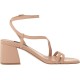  Women’s Georga Heeled Sandal, Warm Blush, 6.5