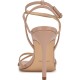  Women’s Tidle Heeled Sandal, Barely Nude, 9