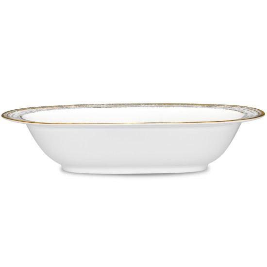  Haku 10.5 in., 24 Fl. Oz. Oval Vegetable Bowl, White