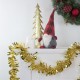  50 x 4 Gold Tinsel Artificial Christmas Garland – Unlit