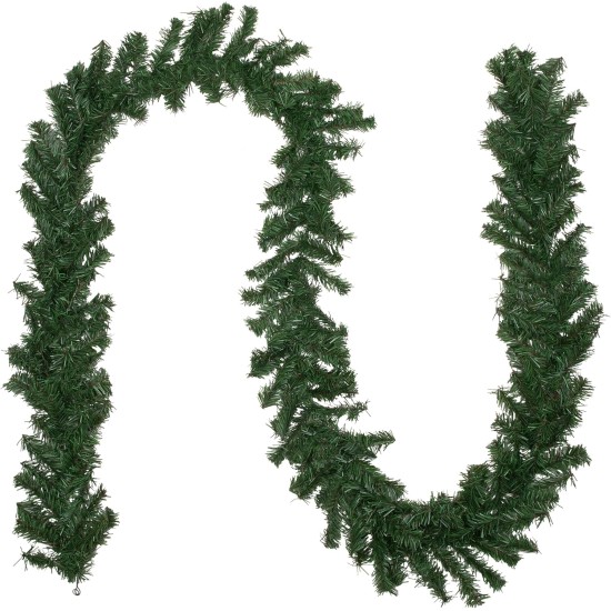  9′ x 8″ Canadian Pine Artificial Christmas Garland – Unlit