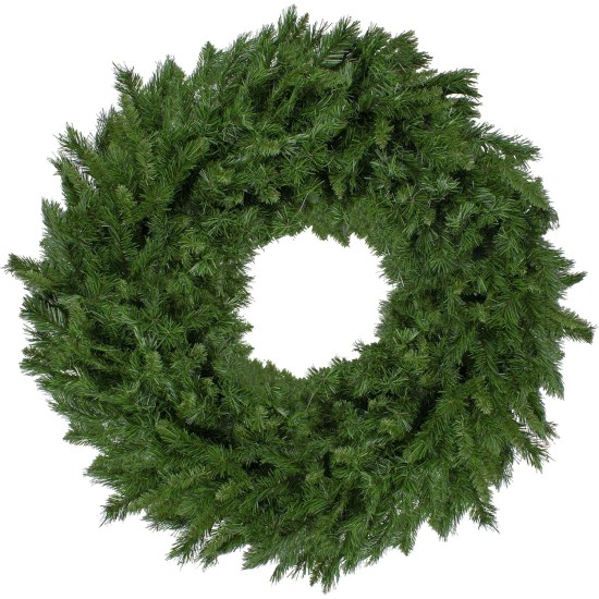  Lush Mixed Pine Artificial Christmas Wreath – 48-Inch, Unlit