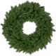  Lush Mixed Pine Artificial Christmas Wreath – 48-Inch, Unlit