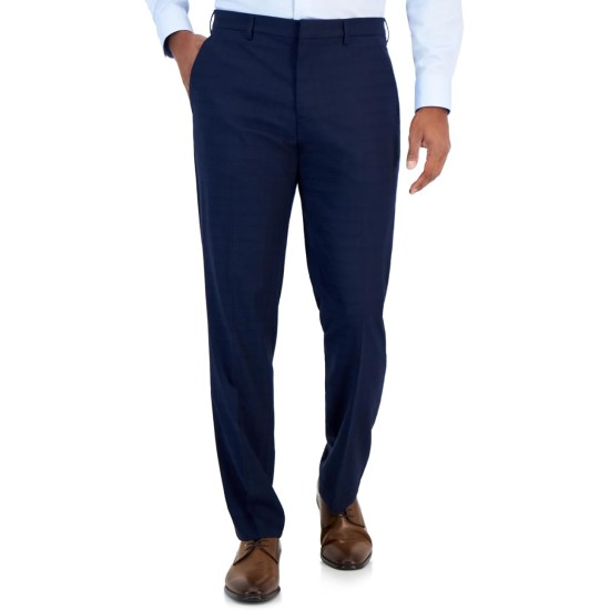  Portfolio Men’s Slim Fit Stretch Pants, Navy, 30 x 32